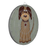 Brown Dog Dartscheibe (Vorderseite Links)