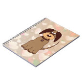Brown Dog Notebook Notizblock (Linke Seite)
