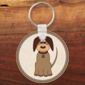 Brown Dog Schlüsselanhänger (Vorderseite)
