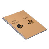 brown dog school notebook notizblock (Rechte Seite)