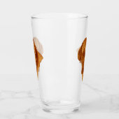 Brown Dogue De Bordeaux, Glas (Links)