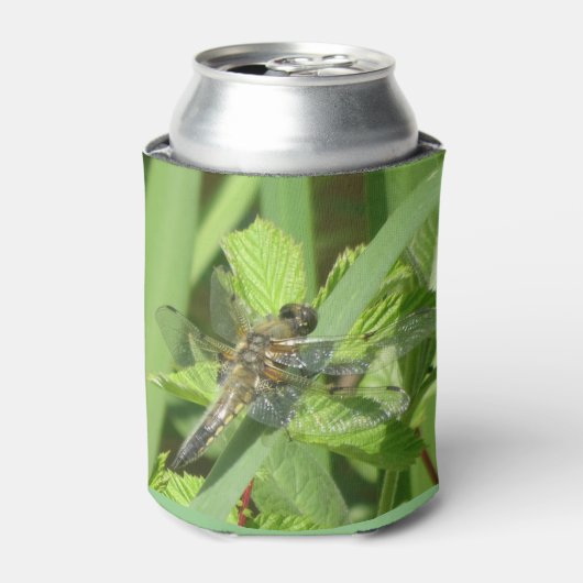 Brown Dragonfly Can Cooler Dosenkühler (Kanne Vorderseite)