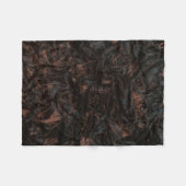 Brown dried leaves on ground fleecedecke (Vorderseite (Horizontal))
