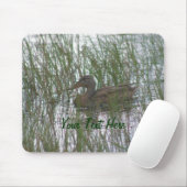 Brown Duck Nature Photography Mousepad (Mit Mouse)