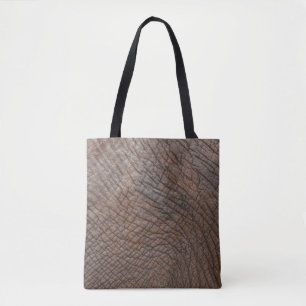Brown elephant in close up photography tasche