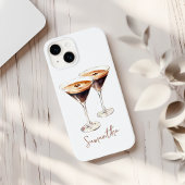 Brown Espresso Martini Coffee Cocktail Individuell Case-Mate iPhone Hülle