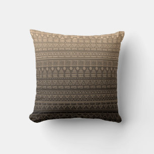 Brown Ethnic Kissen