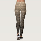Brown Ethnic Leggings (Rückseite)