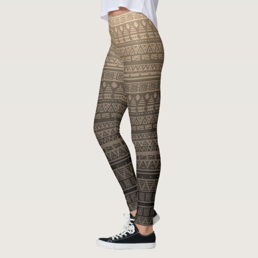 Brown Ethnic Leggings (Links)