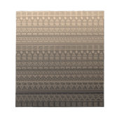 Brown Ethnic Notizblock (Vorderseite)