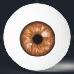 Brown Eye Funny Ping Pong Ball Tischtennisball<br><div class="desc">Eine schöne braune Augengrafik lässt den Tischtennisball wie ein Augapfel aussehen. Zeigen Sie diese Tischtennisbälle mit einer so detaillierten Iris-Augenkunst, die an Ihrem Tischtennistisch gezeichnet wird, sie würden sicherlich für lange Zeit viel Spaß und interessante Gespräche mit Ihren Freunden und Ihrer Familie wecken! Auch andere Tischtennisspiele wie Bierpong können Spaß...</div>