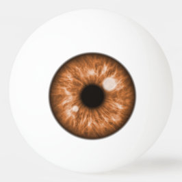 Brown Eye Funny Ping Pong Ball Tischtennisball