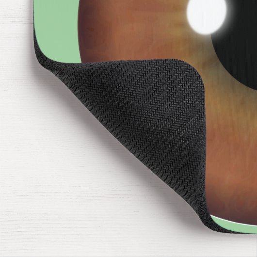 Brown Eye Iris Custom Cool Mouse Pad Mousepad (Ecke)