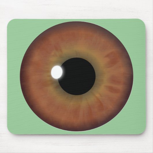 Brown Eye Iris Custom Cool Mouse Pad Mousepad (Vorne)