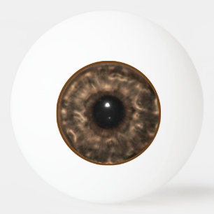 Brown Eyeball Tischtennisball