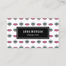 Brown Eyes & Pink Lips Kitschy Makeup Artist