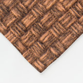 brown fabric texture for background fleecedecke (Ecke)