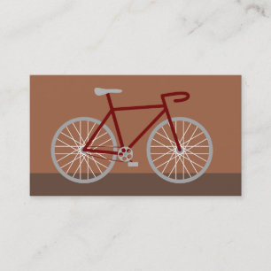 Brown-Fahrrad Visitenkarte