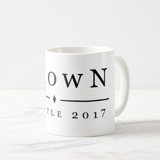Brown-Familien-Wiedersehen 2017 Kaffeetasse (VorderseiteRechts)