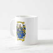 BROWN-FAMILIENWAPPEN - BROWN-WAPPEN KAFFEETASSE (Vorderseite Links)