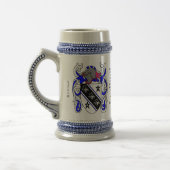 Brown-Familienwappen Stein Bierglas (Links)