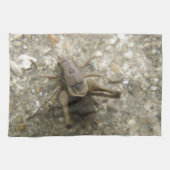 Brown Field Cricket Kitchtuch Geschirrtuch (Horizontal)