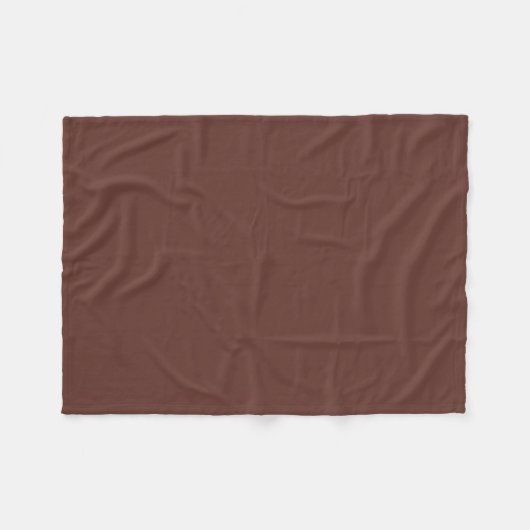 Brown Fleece Blanket (Vorderseite (Horizontal))