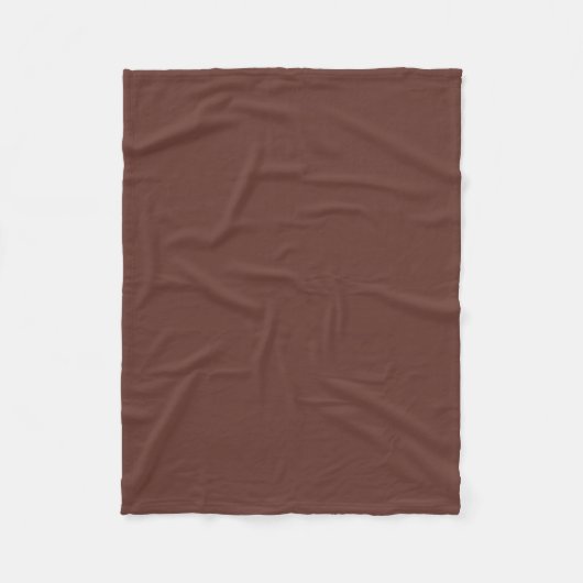 Brown Fleece Blanket (Vorderseite)