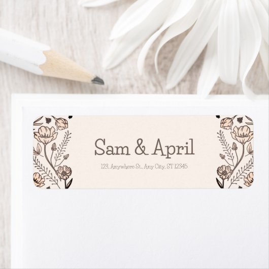 Brown Floral Wedding Theme (Insitu)