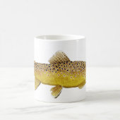 Brown-Forelle-Tasse Kaffeetasse (Mittel)