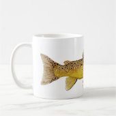 Brown-Forelle-Tasse Kaffeetasse (Links)