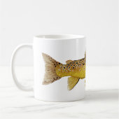Brown-Forelle-Tasse Kaffeetasse (Links)