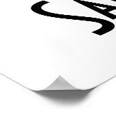 Brown Foreut Poster (Ecke)