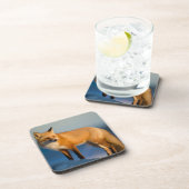 Brown Fox Beverage Coaster Getränkeuntersetzer (Rechte Seite)