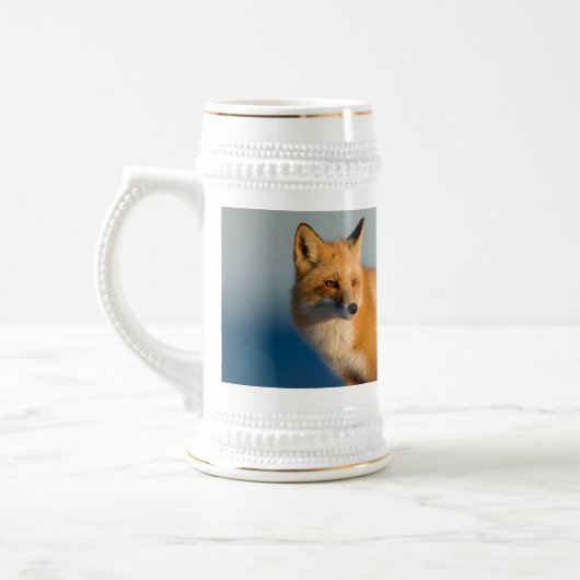 Brown Fox Bierglas (Links)