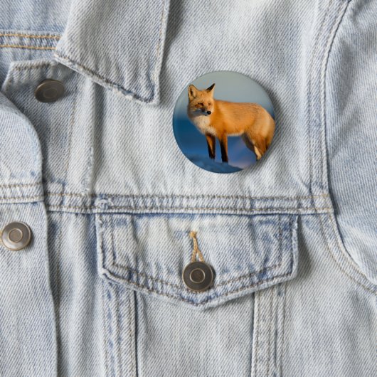 Brown Fox Button (Beispiel)
