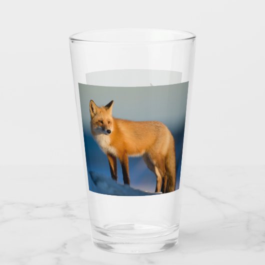 Brown Fox Glas (Rückseite)