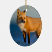 Brown Fox Keramik Ornament (Rechts)