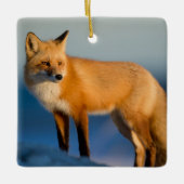 Brown Fox Keramikornament (Vorderseite)