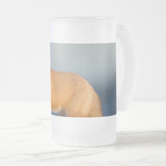 Brown Fox Mattglas Bierglas (VorderseiteRechts)