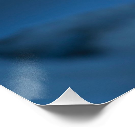 Brown Fox Poster (Ecke)