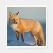 Brown Fox Serviette (Vorderseite)