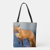 Brown Fox Tote Bag Tasche (Rückseite)