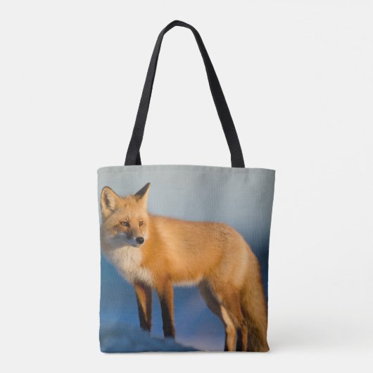 Brown Fox Tote Bag Tasche (Rückseite)