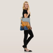 Brown Fox Tote Bag Tasche (Am Model)
