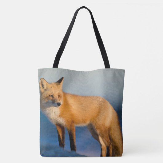 Brown Fox Tote Bag Tasche (Rückseite)