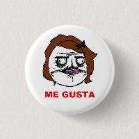 Brown-Frau ich Gusta Comic-Raserei-Gesicht Meme