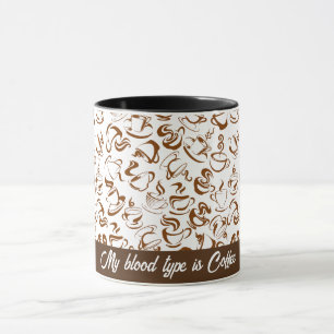 Brown Funny Coffee Tasse