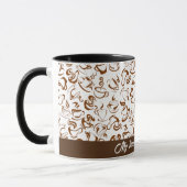 Brown Funny Coffee Tasse (Links)