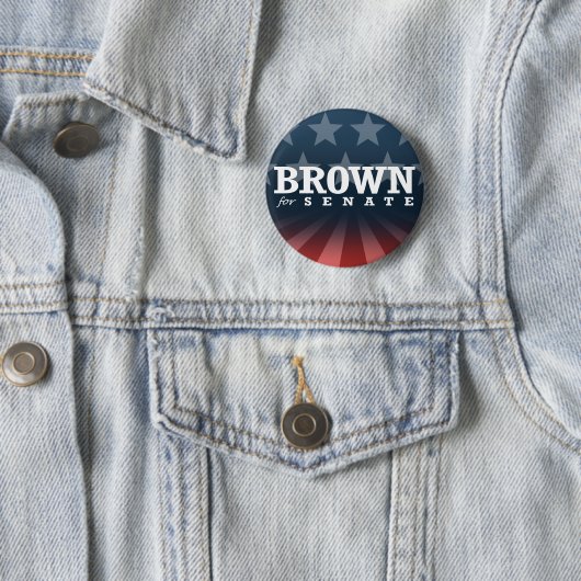 BROWN FÜR SENAT 2014 BUTTON (Beispiel)